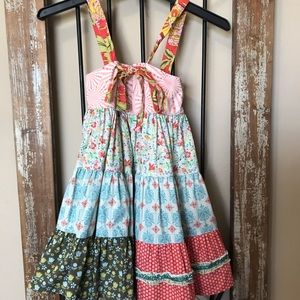 Matilda Jane Serendipity Tie Dress, GUC. Size 4T